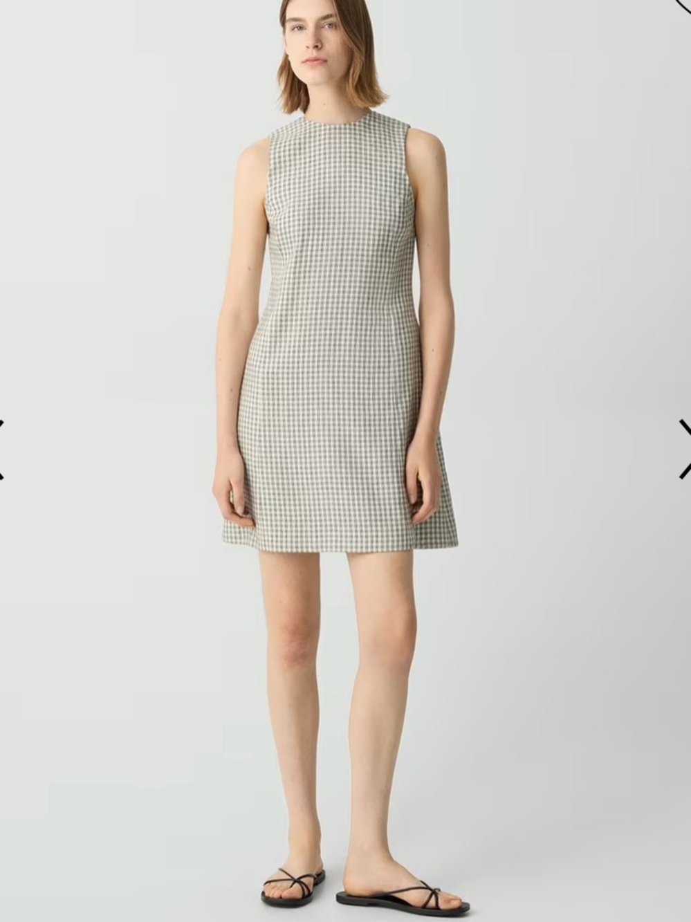 Theory A Line Mini Dress